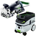 Joiners | Festool DF 700 Domino XL Joiner with CT 26 E 6.9 Gallon HEPA Mobile Dust Extractor image number 0