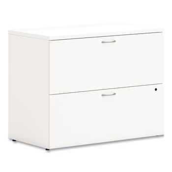 HON Mod 36 in. x 20 in. x 29 in. Lateral File with 2 Legal/Letter-Size Drawers - Simply White