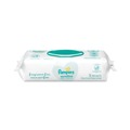 Office Jansan | Pampers 80741436 1-Ply 6.8 in. x 7 in. Unscented Sensitive Baby Wipes - White (8/Carton) image number 5