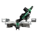 Miter Saws | Metabo HPT C12RSH3M 120V 15 Amp 12 in. Dual Bevel Sliding Corded Miter Saw image number 4