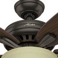Ceiling Fans | Hunter 53311 52 in. Newsome Premier Bronze Ceiling Fan with Light image number 9