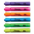 Highlighters | Sharpie 2157492 Chisel Tip Tank Style Highlighters - Assorted Ink Colors/Assorted Barrel Colors (12/Pack) image number 1