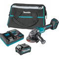 Angle Grinders | Makita GAG01M1 40V max XGT Brushless Lithium-Ion 4-1/2 in./5 in. Cordless Cut-Off/Angle Grinder Kit with Electric Brake (4 Ah) image number 0