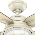 Ceiling Fans | Hunter 59213 52 in. Ocala Autumn Cr?me Ceiling Fan with Light image number 6