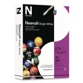 Office Jansan | Neenah Bright White 91904-01 65 lbs. 96 Bright 8-1/2 in. x 11 in. Card Stock - White (250/Pack) image number 1