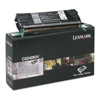Lexmark C5240KH Return Program 8000-Page High-Yield Toner - Black