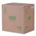Food Trays, Containers, and Lids | Eco-Products EP-SCR93NFA Vanguard 28 oz. 3-Compartment Bowl Renewable and Compostable Sugarcane Containers - White (400/Carton) image number 4
