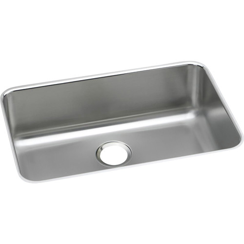 Kitchen Sinks | Elkay ELUH2416 Lustertone Undermount 26-1/2 in. x 18-1/2 in. Single Bowl Sink (Stainless Steel) image number 0