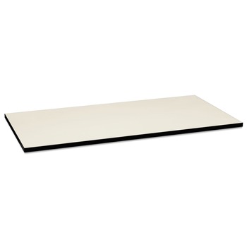 HON Huddle 60 in. x 30 in. Multipurpose Rectangular Top - Silver/Black