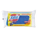  | S.O.S. 91017 2.5 in. x 4.5 in. All Surface Scrubber Sponge - Dark Blue (12/Carton) image number 1