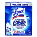 Cleaning & Janitorial Supplies | Professional LYSOL Brand 19200-83564 32 oz. Angle-Neck Bottle Advanced Deep Cleaning Power Toilet Bowl Cleaner - Wintergreen Scent (4/Pack) image number 3