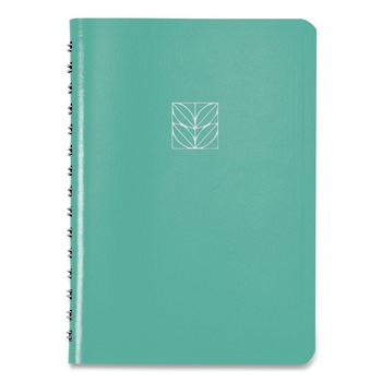 Blueline 8 in. x 5 in. 12-Month (Aug 2025-Jul 2026) Academic Daily/Monthly Planner - Cyan Cover