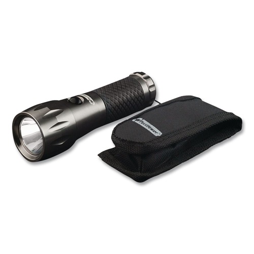 Work Lights | GoGreen Power GG-113-01-3T LED Tactical Flashlight, 3 AAA Batteries (Included), Silver image number 0