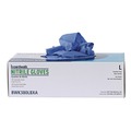 Disposable Gloves | Boardwalk 380LCTA 4 mil. Disposable General-Purpose Nitrile Gloves - Large, Blue (1000/Carton) image number 3