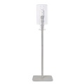 Labor Day Sale! Save $30 off $199! | Dial Professional 17000 09495 FIT 15.7 in. x 15.7 in. x 58.3 in. Touch Free Dispenser Floor Stand - White image number 3