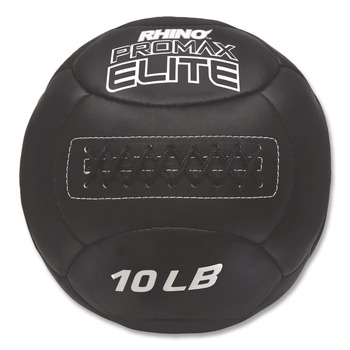 Champion Sports Rhino Promax Elite 10 lbs. Medicine Ball - Black