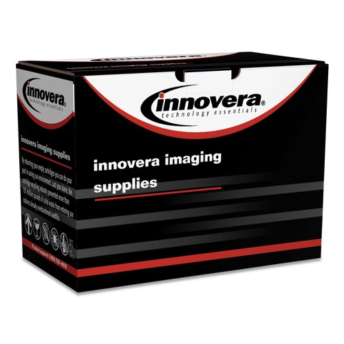 Ink & Toner | Factory Reconditioned Innovera IVRF412X Remanufactured 5,000 Page-Yield Replacement High-Yield Toner for 410X (CF412X) - Yellow image number 0