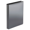 $99 and Under Sale! | Office Impressions OFF-80961 11 in. x 8.5 in. 1 in. Capacity 3 Rings Economy Round Ring View Binder - Black image number 0