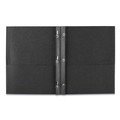 Office Jansan | Avery 47978 0.5 in. Capacity 11 in. x 8.5 in. Prong Fastener Two-Pocket Folder - Black (25/Box) image number 0