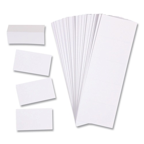 Office & Office Supplies | U Brands 5167U06-48 3 in. x 1.75 in. Data Card Replacement - White (500/Pack) image number 0