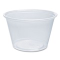 Cutlery | Dart 400PC 4 oz. Conex Complements Plastic Portion/Medicine Cups - Clear (2500/Carton) image number 0