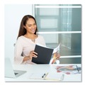 Office Jansan | Fellowes Mfg Co. 5257001 Unpunched 11 in. x 8.5 in. Thermal Binding System Presentation Covers - Clear (10/Pack) image number 4
