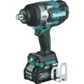 Impact Wrenches | Factory Reconditioned Makita GWT01D-R 40V MAX XGT Brushless Lithium-Ion 3/4 in. Square Drive Cordless 4-Speed High-Torque Impact Wrench with Friction Ring Anvil Kit (2.5 Ah) image number 1