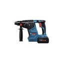 Rotary Hammers | Bosch GBH18V-24CK24 18V Brushless Lithium-Ion 1 in. Cordless SDS-Plus Bulldog Rotary Hammer Kit with 2 Batteries (8 Ah) image number 3