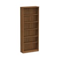  | Alera ALEVA638232WA 31.75 in. x 14 in. x 80.25 in. Valencia Series 6-Shelf Bookcase - Modern Walnut image number 0