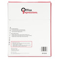  | Office Impressions OFF82148 Laser Computer Labels, 3-1/3 X 4, White, 600/box image number 1