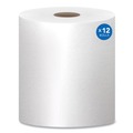 Cleaning & Janitorial Supplies | Scott 01052 8 in. x 800 ft. 1.5 in. Core 1-Ply Essential 100% Recycled Fiber Hard Roll Towel - White (12 Rolls/Carton) image number 1