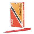 Office Jansan | Pentel Arts S520-B Sign Pen Extra-Fine Bullet Tip Point Color Marker - Red (1 Dozen) image number 3