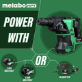 Metabo HPT DH36DPAQ4M MultiVolt 36V Brushless Lithium-Ion 1-1/8 in. Cordless SDS Plus Rotary Hammer (Tool Only) image number 3