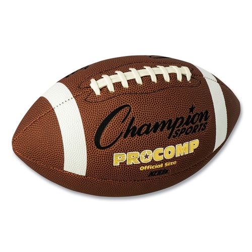 Office Jansan | Champion Sports CF100 Pro Composite Football - Brown/Official Size image number 0
