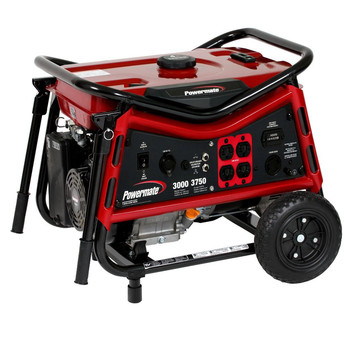 Powermate Pm0123250 3 000 Watt Portable Generator With Manual