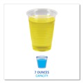  | Boardwalk BWKTRANSCUP7PK 7 oz. Polypropylene Cold Cups - Translucent (100 /Pack) image number 3