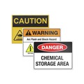 Avery 61514 Surface Safe 3.5 in. x 5 in. Removable Safety Sign Labels - White (4-Piece/Sheet 15-Sheet/Pack) image number 1