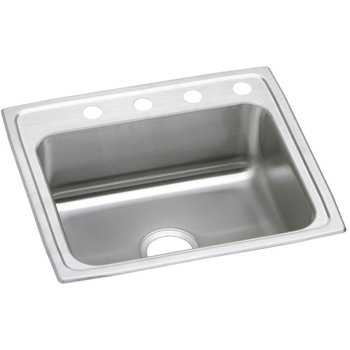 Kitchen Sinks | Elkay PSR22193 Celebrity 22 in. x 19-1/2 in. x 7-1/8 in. Single Bowl Top Mount Sink (Stainless Steel) image number 0