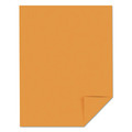 Office Jansan | Astrobrights 22851 65 lbs. 8.5 in. x 11 in. Colored Cardstock - Cosmic Orange (250/Pack) image number 1