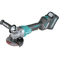 Makita GAG06M1 40V Max XGT Brushless Lithium-Ion 4-1/2 in./5 in. Cordless Paddle Switch Angle Grinder Kit with Electric Brake and AWS (4 Ah) image number 1