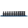 Socket Sets | KD Tools 84975 11-Piece X-CORE 3/8 in. Drive 6-Point Metric Pinless Universal Socket Set image number 0
