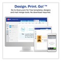 Office Jansan | Avery 08250 1 in. x 2.63 in. Vibrant Inkjet Color-Print Labels with Sure Feed - Matte White (600/Pack) image number 5