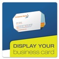Office Jansan | Oxford 51701EE 100 Sheet Capacity 11 in. x 8.5 in. High Gloss Laminated Paperboard Folder - Blue (25/Box) image number 5