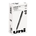 Pens | uni-ball 60143 ONYX Fine 0.7 mm Roller Ball Pen - Black Ink/Black Barrel (1-Dozen) image number 0