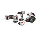 Combo Kits | Factory Reconditioned Porter-Cable PCCK616L4R 20V MAX Cordless Lithium-Ion 4-Tool Combo Kit image number 1