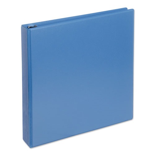 Universal UNV20723 3 Ring 1.5 in. Deluxe Round Ring View Binder - Light Blue image number 0