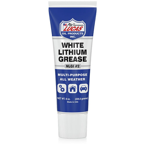 Lubricants and Car Fluids | Lucas Oil 10533 12-Piece Lithium 8 oz. Grease - White image number 0