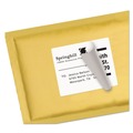 Office Jansan | Avery 08164 TrueBlock 3-1/3 in. x 4 in. Shipping Labels - White (6/Sheet, 25 Sheets/Pack) image number 2