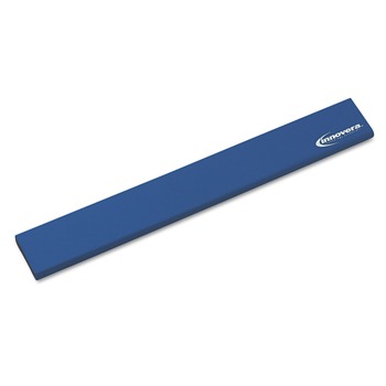 Innovera 19.25 in. x 2.5 in. Keyboard Wrist Rest - Blue