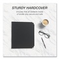 Office Jansan | Samsill 15130 11 in. x 8.5 in. 3 Rings 1 in. Capacity Classic Collection Ring Binder - Black image number 5
